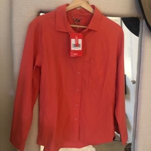 TNF Boreaz Longsleeve. Super cute Coral top.
